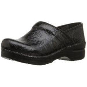 Dansko Professional Black Leather Clog Size 41